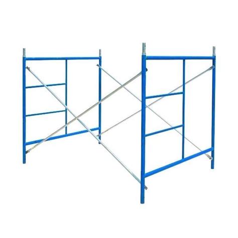 Galvanized Painted Ladder H Frame Walk Through Scaffolding Frame For