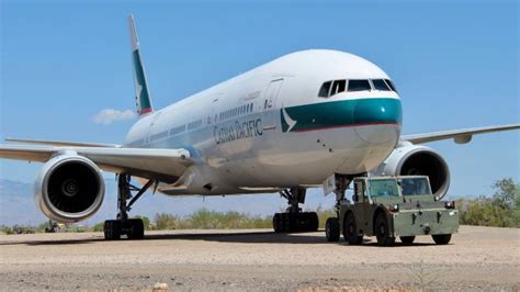 Aviation History Preserved Worlds First Boeing 777 Arrives At Pima