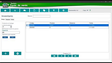 Sistema Punto De Ventas En C Con Mysql And Sql Server Interfaz