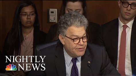 Democrats Call For Al Franken’s Resignation Nbc Nightly News Youtube