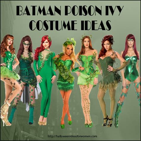 Batman Poison Ivy Costume Ideas For Halloween Ivy Costume Poison Ivy