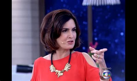 Foto Fátima Bernardes afirmou no Encontro desta terça feira 17 de