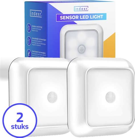 Led Nachtlampje Met Bewegingssensor Pack Voor Volwassenen En