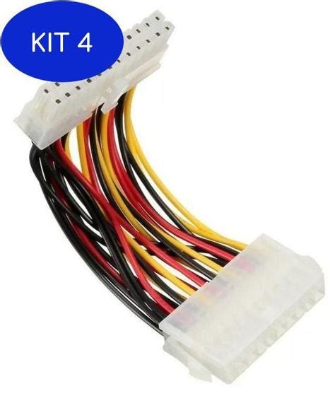 Kit Cabo Adaptador Extensor Fonte Atx Para Pinos Js