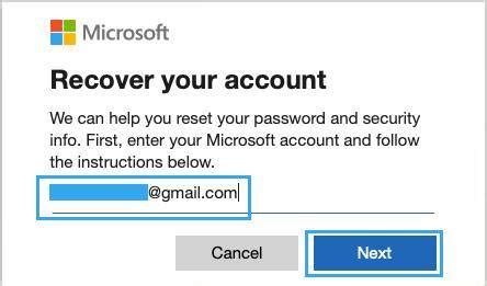 Latest Account Live To Reset Microsoft Account Password