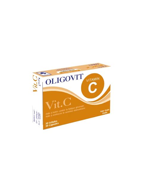 VITAL OLIGOVIT VITAMINE C 30 GELULES TuniPro