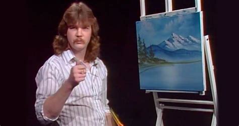 Steve Ross Bob Ross Son Who S Carrying On His Father S Legacy