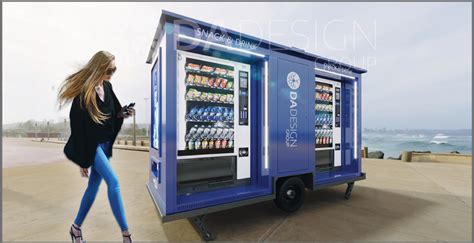 Mobile Vending Machine Trailer Vending Machines