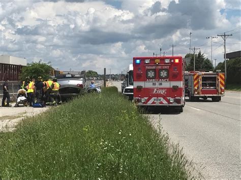 Vehicle Rolls Over In Rock Island Ourquadcities