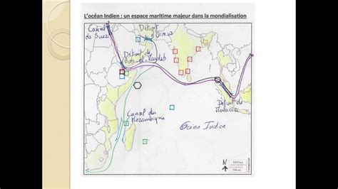 Géographie Terminale G T1 Chap1 I Correction Croquis Océan