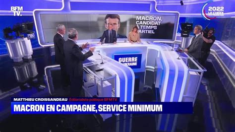 L Dito De Matthieu Croissandeau Macron En Campagne Service Minimum