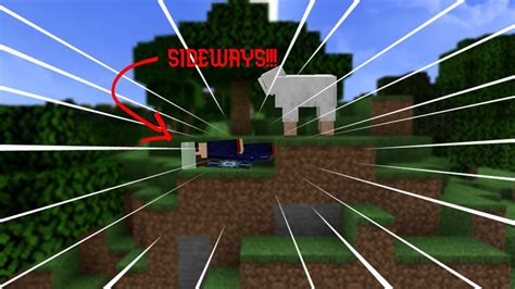 Minecraft But Im Sideways Youtube