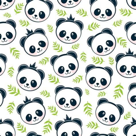 Panda Patr N De Fondo Sin Fisuras Patr N De Fondo Imagenes De Pandas