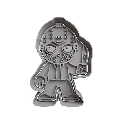 Jason Voorhees - Cookie Cutter STL Store - Design Optimized