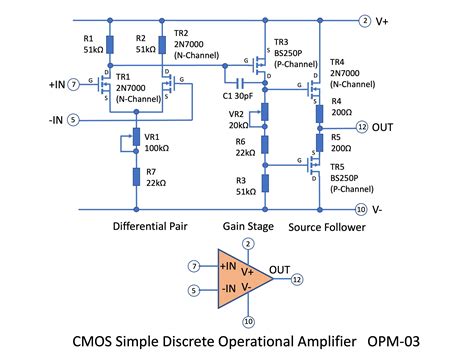 Cmos Homemade Operational Amplifier Details Hackaday Io