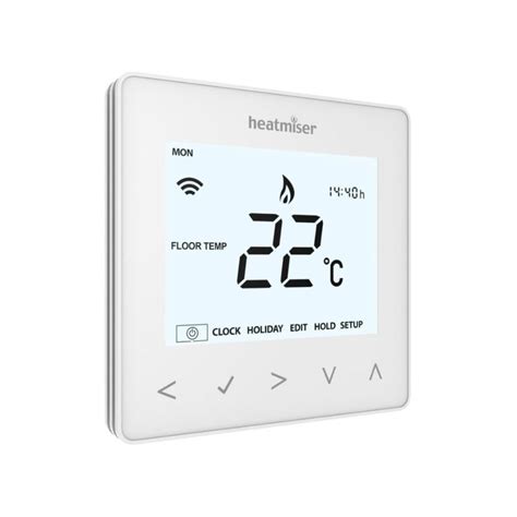 Heatmiser Neoair Smart Thermostat Glacier White