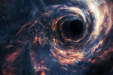 Premium Photo Explore The Astral Enigma Of The Black Hole Where