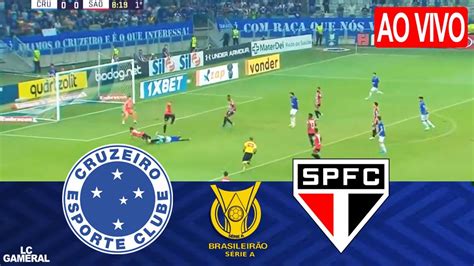 CRUZEIRO X SÃO PAULOAO VIVO IMAGENS ASSISTA AGORA CAMPEONATO