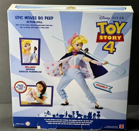 Disney Pixar Toy Story 4 Epic Moves Bo Peep Action Doll With 10 Play