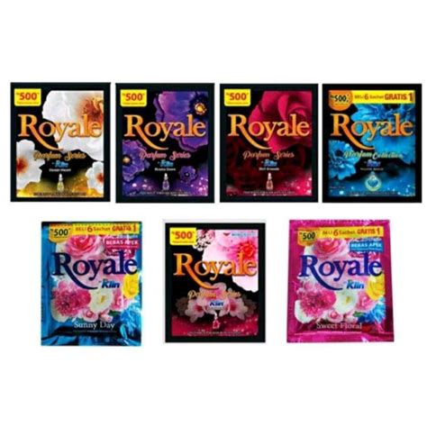 Jual 12 Sachet Royale Pewangi Saset Isi 12 Saset X 13ml Shopee