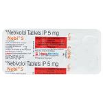 Nebi 5mg Tablet 10 S Price Uses Side Effects Netmeds