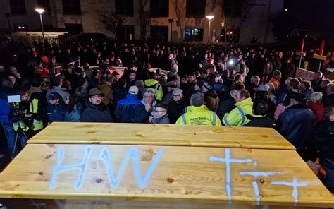 Traktor Demo In Schweich Bauern Protestieren Gegen Ampel Pl Ne