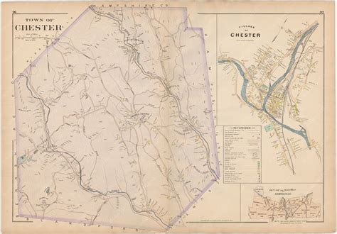 Chester Massachusetts 1894 Wardmaps Llc