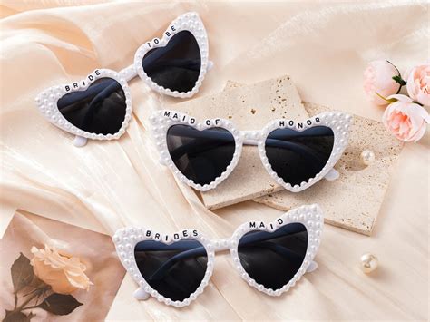 Personalized Pearl Sunglasses Bride Pearl Glasses Bride To Be Sunglasses Bridal Sunglasses