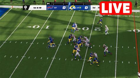 Nfl Live Buffalo Bills Vs Los Angeles Rams Week Nfl Full Game