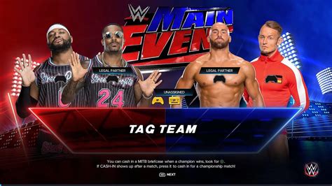 The Street Profits Vs Imperium Main Event 02 W2 May WWE 2k23