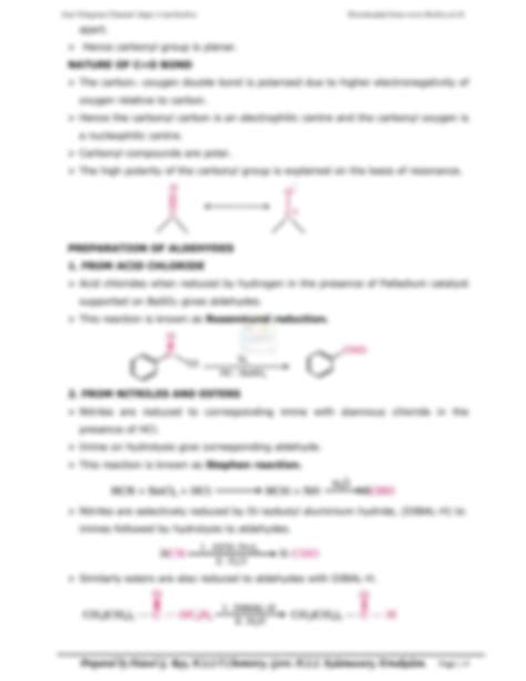 SOLUTION Hsslive Xii Chem 12 Aldehydes Ketones And Carboxylic Acids 1