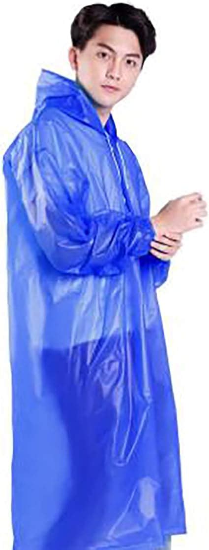 Regenponcho Mit Kapuze Wasserdicht Regenjacken Regencape Unisex Regen