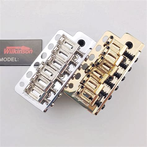 Coréia ST Guitarra Wilkinson WV6 tremolo Ponte Bent Steel Saddles