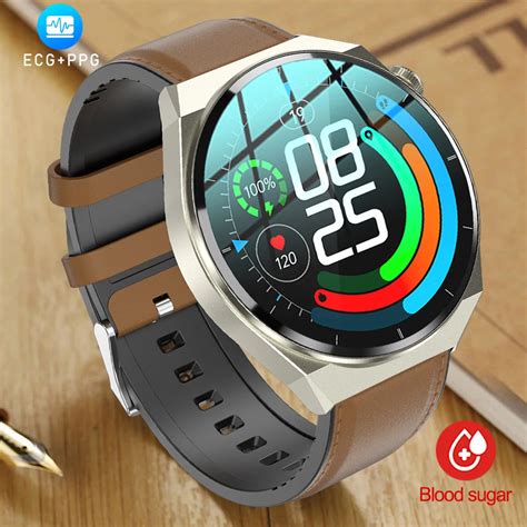 Ecg Ppg Smart Watch Health Non Invasive Blood Sugar Heart Rate Blood