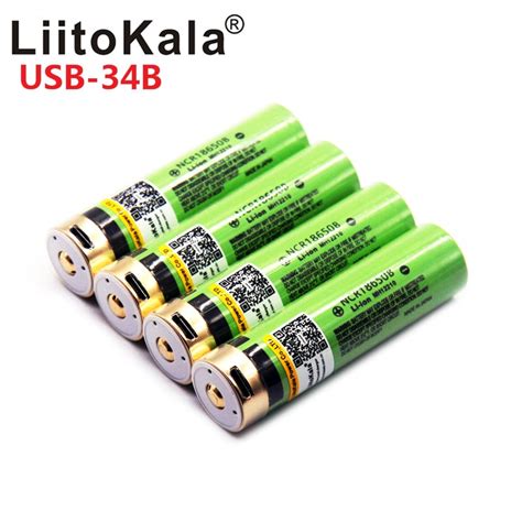 Liitokala Usb V Mah Li Ion Usb Oplaad Grandado