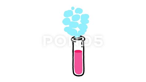 Cartoon Test Tube