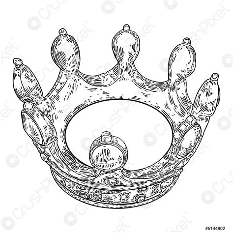 Queen Crown Sketch