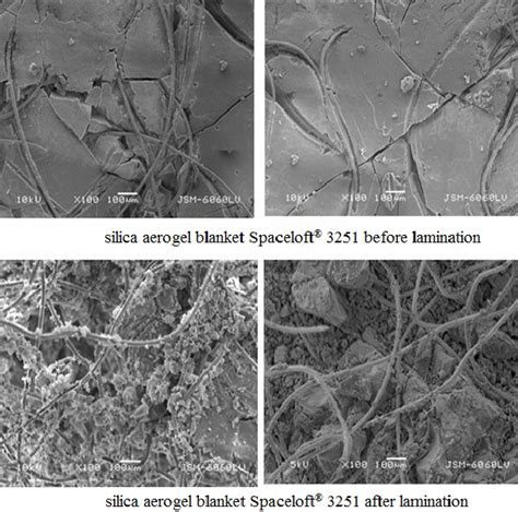 Surface View Of Silica Aerogel Blanket With Cracks Before Lamination