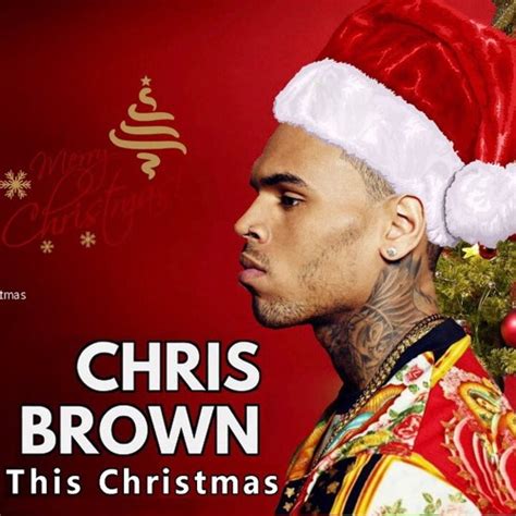 Chris Brown This Christmas Album Cover