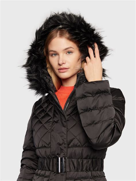 Guess Daunenjacke Marlene W2BL64 WEX52 Schwarz Regular Fit Modivo De