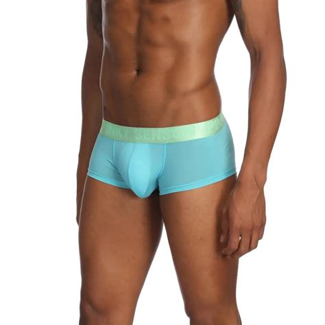 Calzoncillos Bóxer ajustados para Hombre Ropa interior Sexy suave