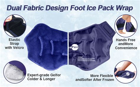 Amazon Airicepac Ankle Ice Pack Wrap For Swelling Ice Pack For