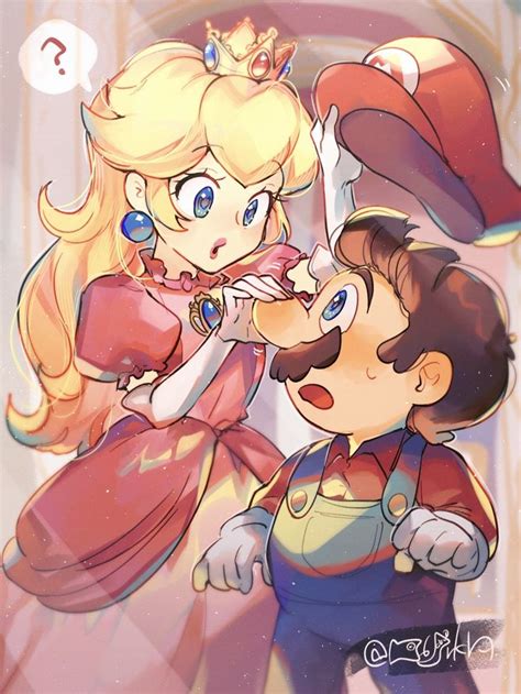 Pin De Mélanie Legrand En Mario Et Peach Anime De Dragones Arte Super Mario Bocetos Bonitos