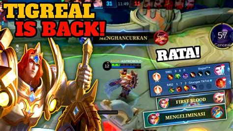 Roam Tigreal Comeback Di Rank Epic Badak Abadi Mobile Legends Mlbb