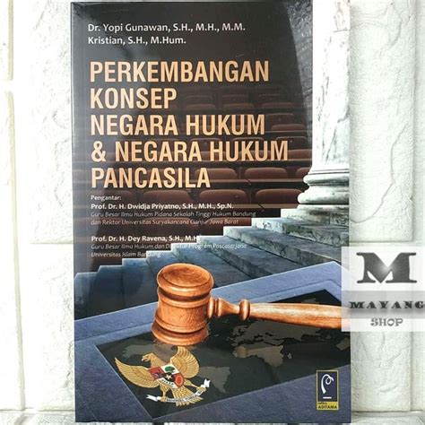 Jual Buku ASLI PERKEMBANGAN KONSEP NEGARA HUKUM Dan NEGARA HUKUM