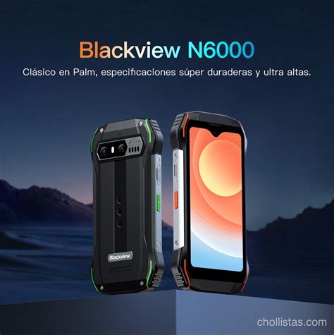 Blackview N6000 El Rugged Phone Mini que Conquista Montañas y Mares