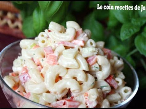 Salade De Macaroni Recettes Sur Ptitchef