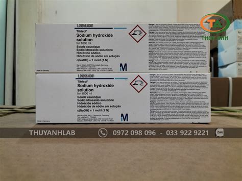 Hóa chất Sodium hydroxide solution MERCK THIẾT BỊ Y DƯỢC