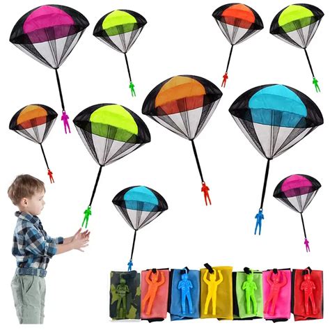 Parachute Toys For Kids Outdoor Flying Parachute Men Toy Army Soldiers