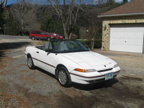 1991 1993 Mercury Capri Convertibles 2 For The Price Of 1